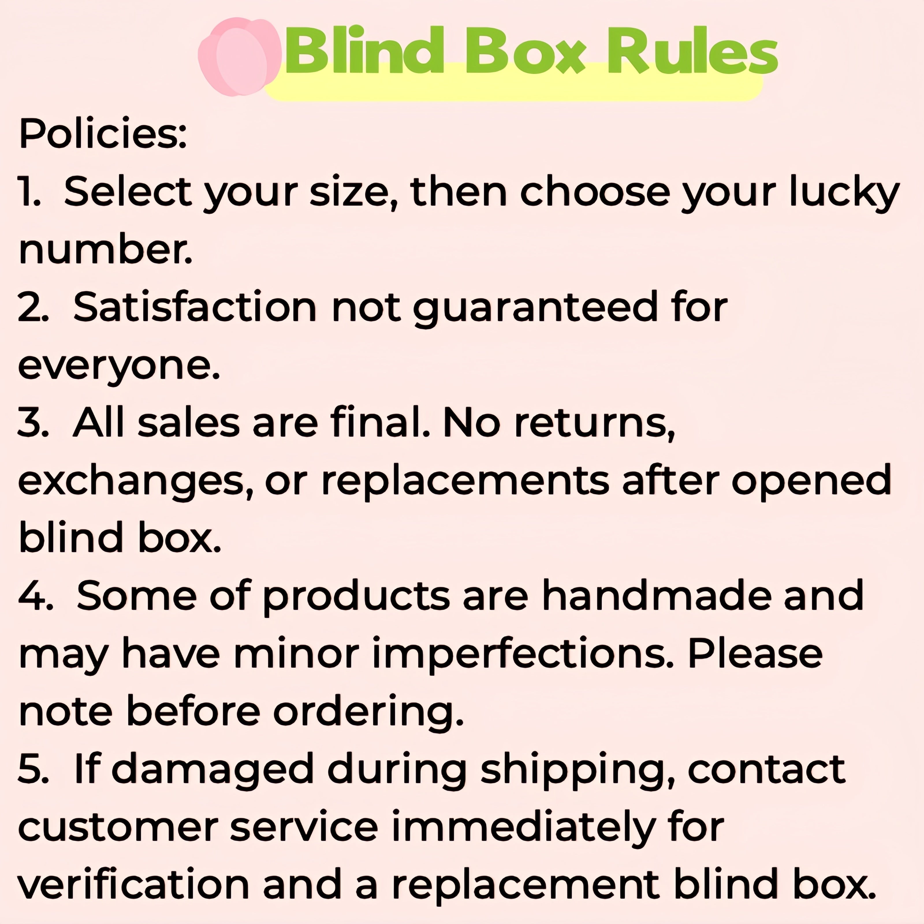 Pressed-on Nail Blind Box,wish number and size(three size)