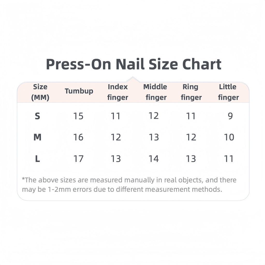 Pressed-on Nail Blind Box,wish number and size(three size)