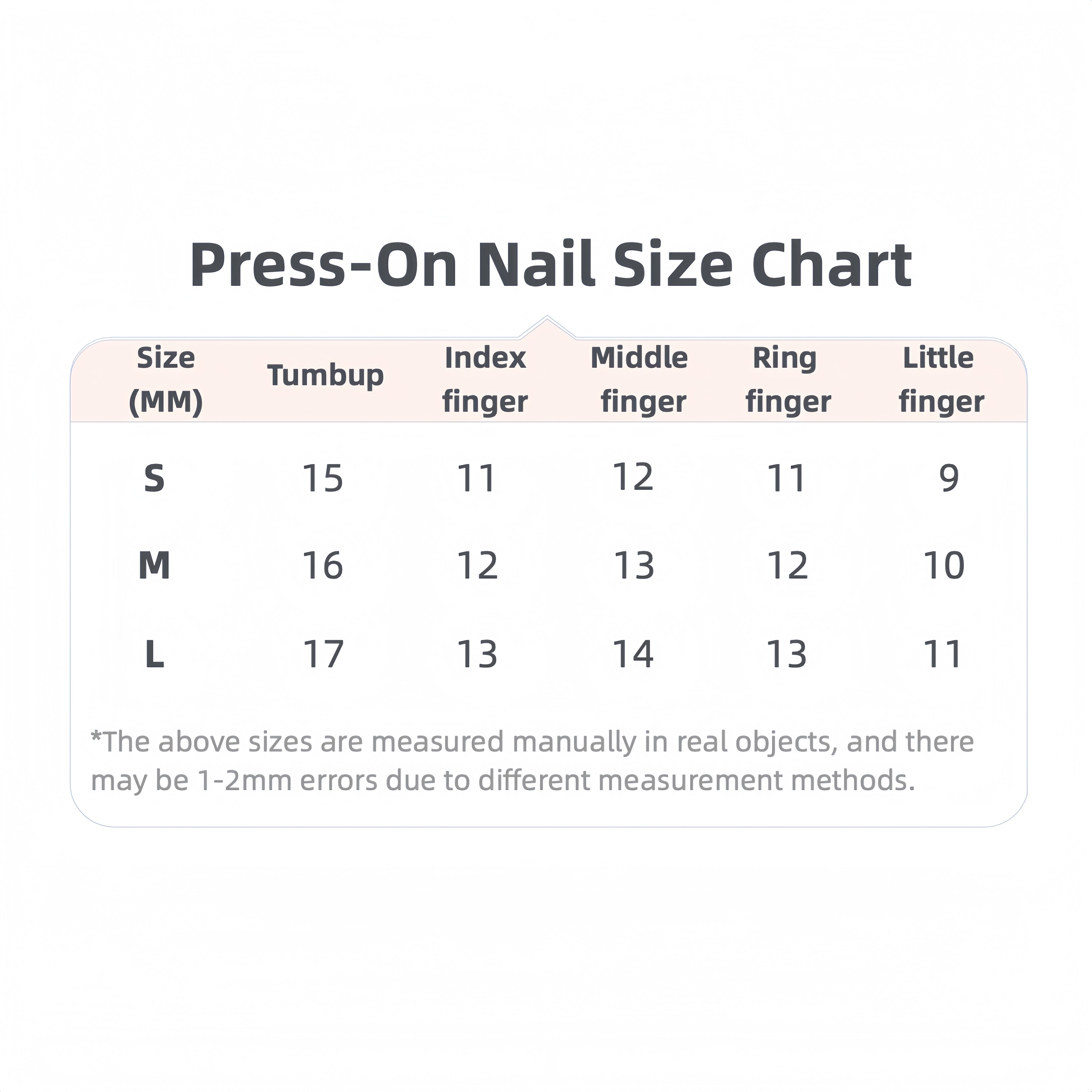 Pressed-on Nail Blind Box,wish number and size(three size)